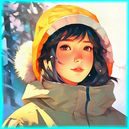 Блог #106. 
Девочка в зимней тёплой шапке от MatchFixingBet.Ru