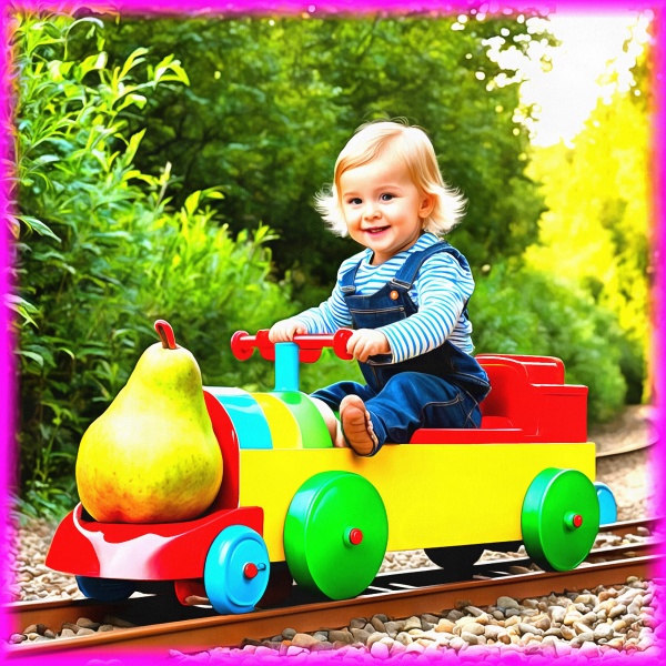 Блог #121. 
Мальчик - машинист поезда. Фото от MatchFixingBet.Ru