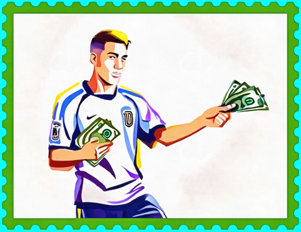 Блог #132. 
How soccer players are bribed with big bucks. Photo by MatchFixingBet.Ru