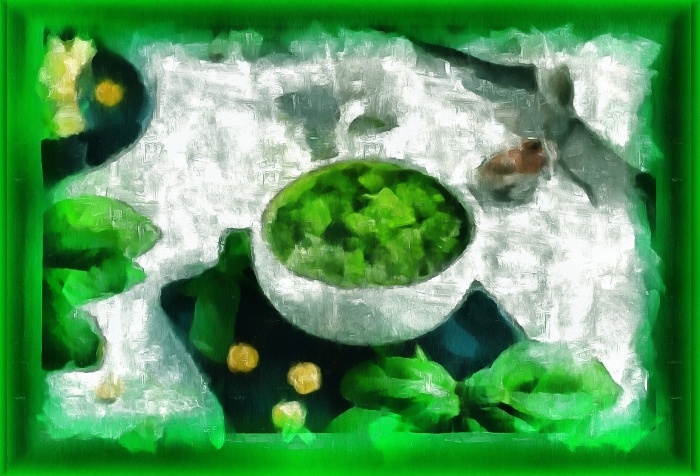 Блог #88. 
Зелёный соус Песто. Картинка от MatchFixingBet.Ru