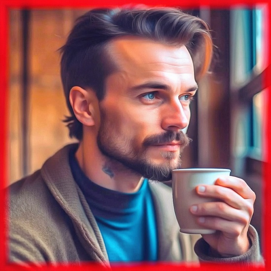 Блог #97. 
Парень пьёт ферментированный чай. Фото от MatchFixingBet.Ru